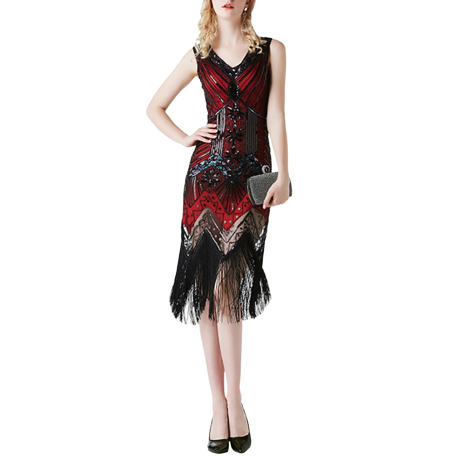 Women Dress 2024 New Summer Fashion Y2K Sleeveless Party Short Dress Vintage Sequin Dress Bead Vestidos Elegantes Para Mujeres