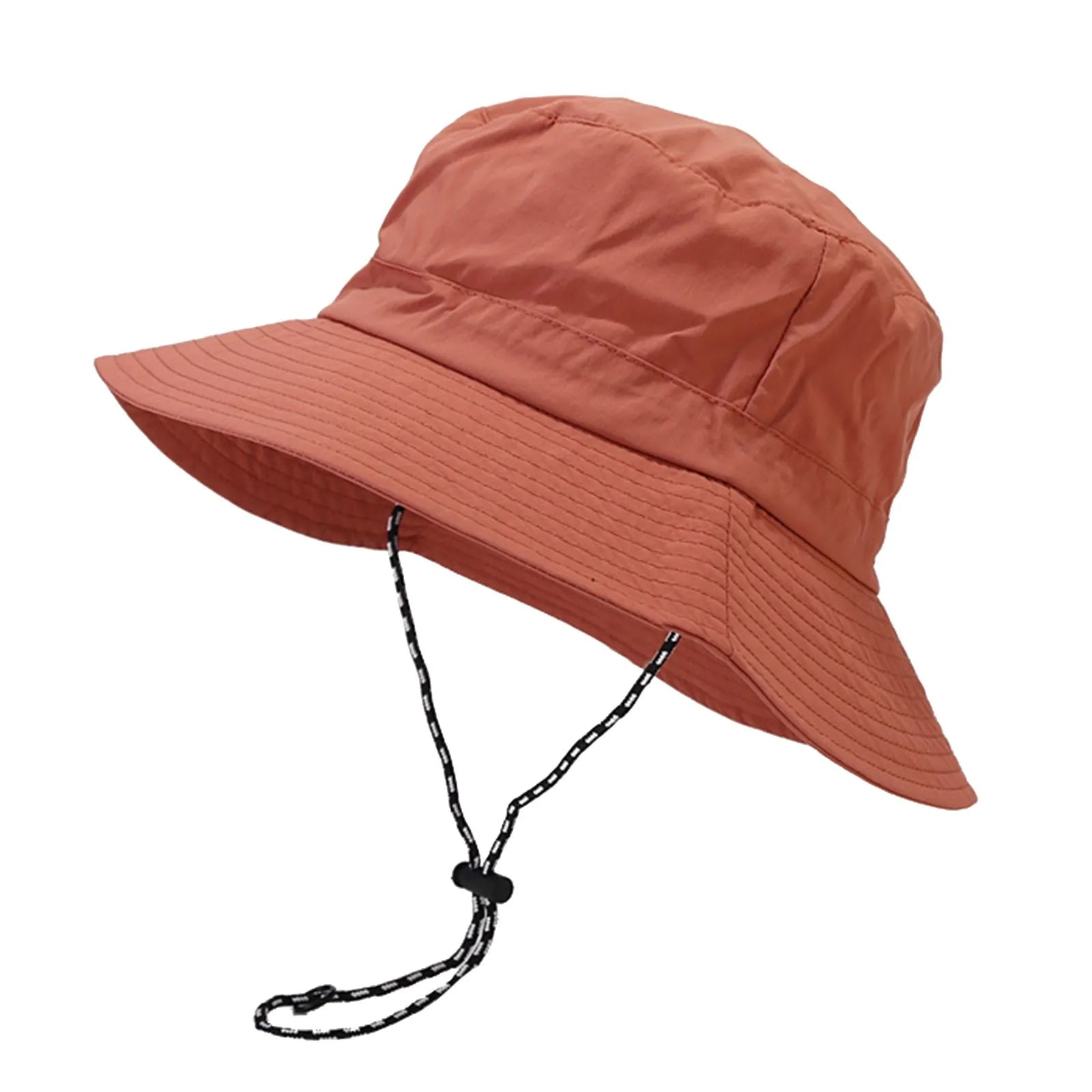 Winter Leisure Warm Keeping Thickened Knitted Fisherman'S Hat Warm Keeping Waist Hat Color Contrast Knitted Wool Bucket Hat Red
