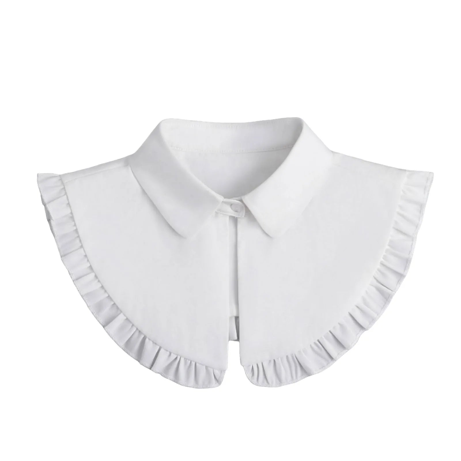 1 Piece Classic Black White Fake Collar Detachable Dickey Half Shirts Blouse False Top For Women Cuello Falsos Camisa Mujer